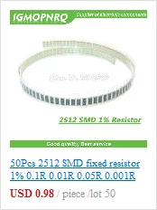 100 шт. 0603 SMD 1/8 Вт Резистор проволочного чипа резисторы 0 ohm-10 м ом 0R 4.7R 100R 200R 220R 1K 4,7 K 4K7 10K 100K 200K 220K сопротивление
