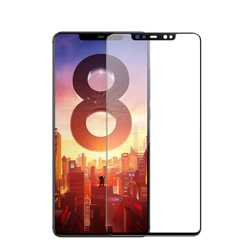Полное покрытие Экран протектор Закаленное Стекло для Xiaomi mi Max версия 1 2 3 ремешок