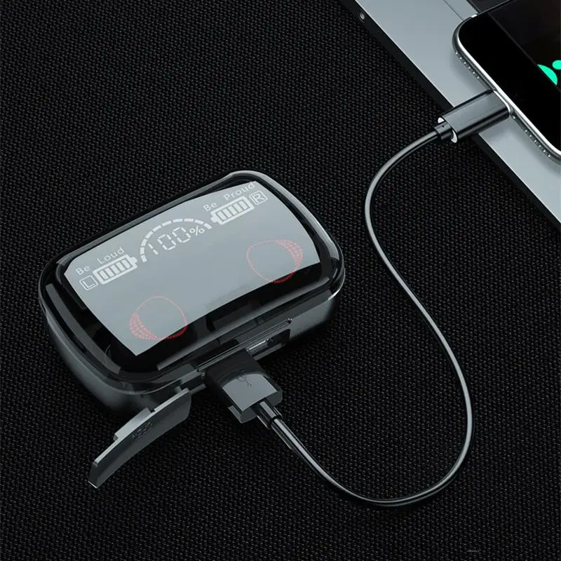 Новинка M10A TWS Bluetooth-гарнитура двойные наушники-вкладыши мини сенсорные