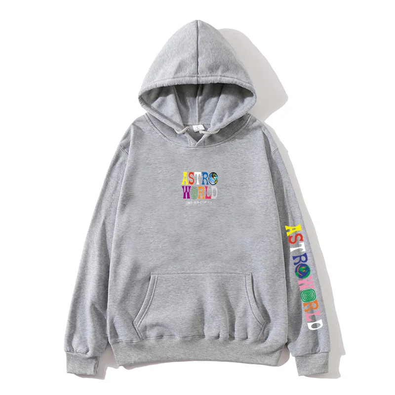 

Men's Streetwear Sweatshirts TRAVIS SCOTT ASTROWORLD Hope You Are Here HOODIES Fashion Letters ASTROWORLD HOODIE Pullover