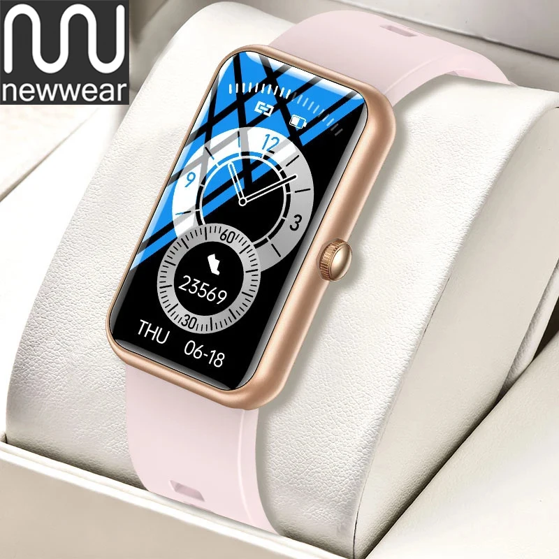 

NEWWEAR 1.47-inch Smart Watch Women Smartwatch Men IP68 Waterproof Fitness Tracker Sport Bracelet For Huawei IOS Android Phone