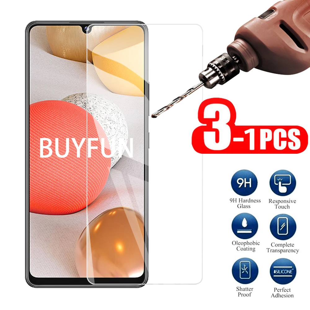 

Прозрачное стекло с полным покрытием HD для Samsung A42 5G, закаленное стекло для Samsung A40, защитная пленка для экрана, защитное стекло, 1-3 шт.