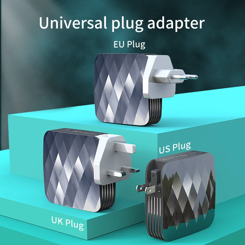 Power Bank Dual USB 5000 мАч 2.1A Быстрая зарядка портативное настенное зарядное устройство US