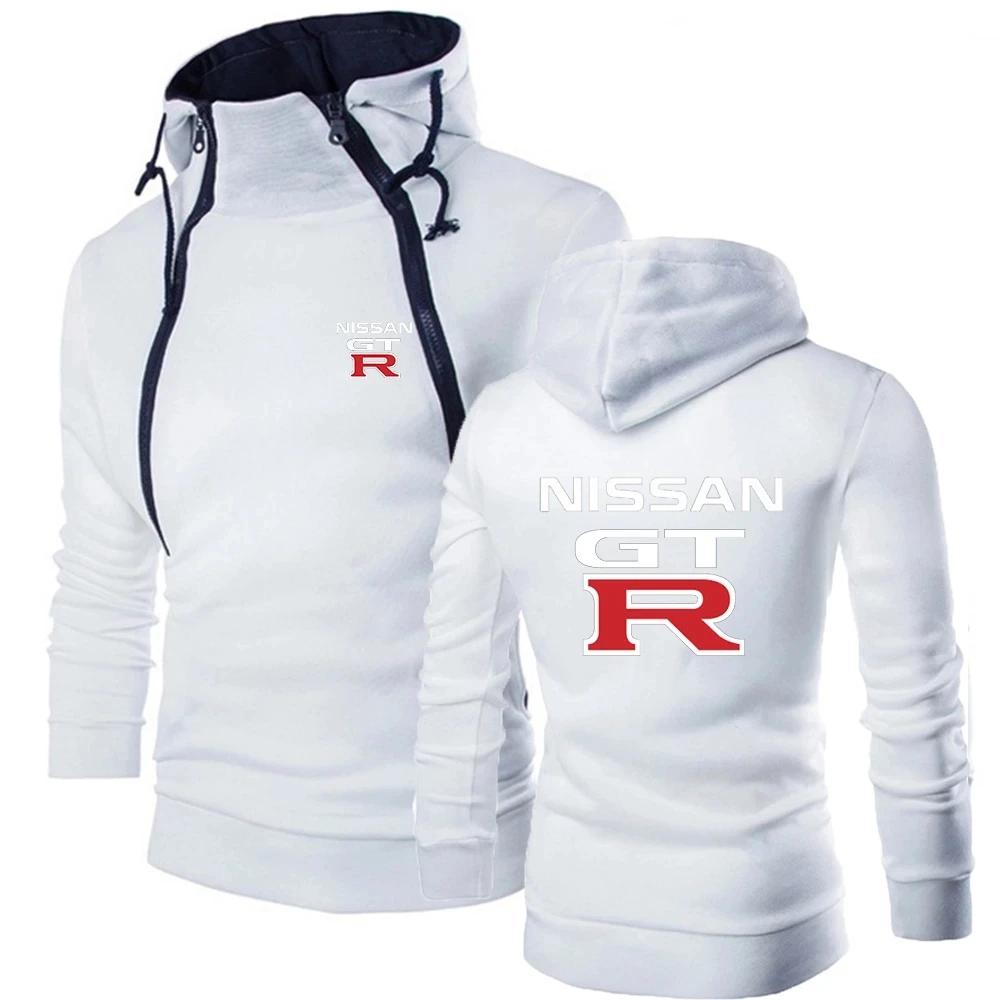 

2021 New GTR Harajuku Style Leisure Men Pullover Hoodies Brand Hooded Sweatshirt Classic Tracksuit Warm Slim Tops 30123p