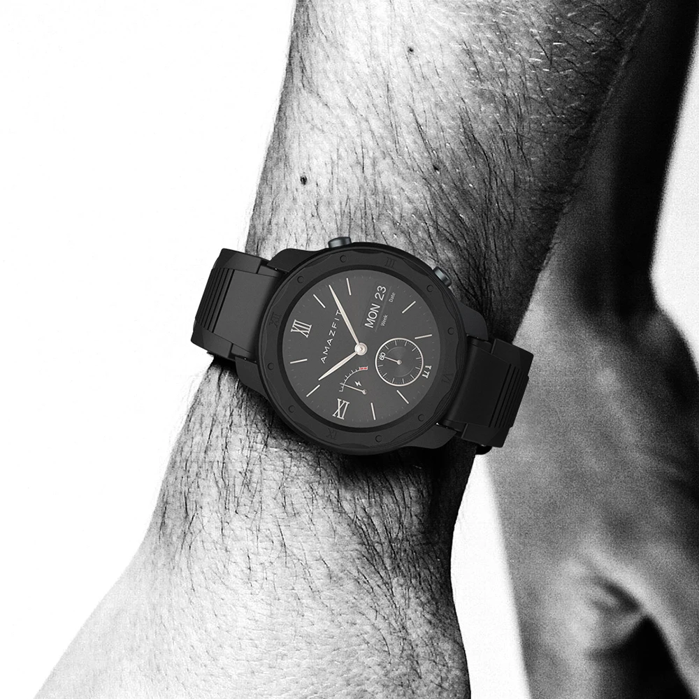 Чехол для Amazfit GTR 42 мм аксессуары для умных часов SIKAI защитный жесткий бронированный чехол