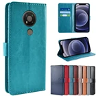 Чехол-бумажник для Nokia 1,4 2,4 3,4 5,4 1,3 2,3 5,3 3,2 2,2 4,2 6,2, чехол с магнитной подставкой, чехол для телефона Nokia 7,2 4G