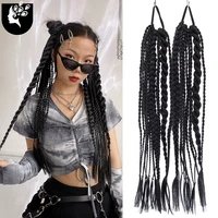 long synthetic ponytail deep passion wave pony tail braiding hair extensions 18 inch for beauty cospaly party yourbeauti