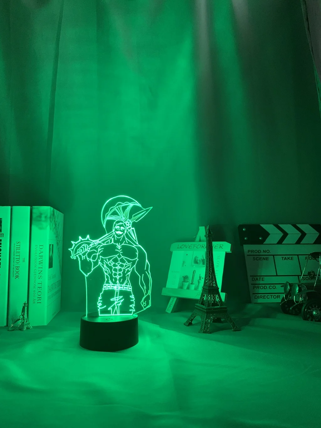 

Акриловый ночсветильник, аниме «Семь смертных грехов», Escanor светильник кровати, декор комнаты, светильник, детская настольная лампа, Escanor Gift