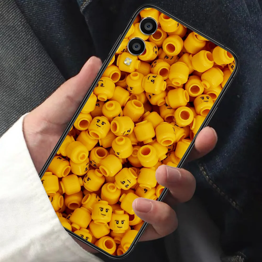 

LEGOS Phone Case For HUAWEI Honor 6 7 8 A S 9 X Mate 10 20 30 i Lite Pro Y7 2019 black Funda Trend Cover Pretty Prime Fashion