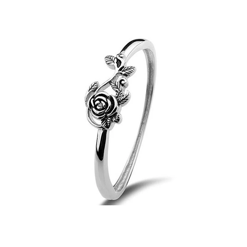Rose Новинка, модное кольцо, любовь, сердце, корона, цветок, кольца на палец, прозрачный CZ, подходит для женщин, Свадебный бренд, ювелирное изделие, подарок, Прямая поставка - Цвет основного камня: Rose