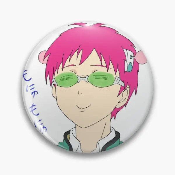 

Saiki Nom настраиваемая мягкая булавка для пуговиц, милый подарок для женщин, креативная бижутерия, значок для влюбленных, детский воротник, шля...