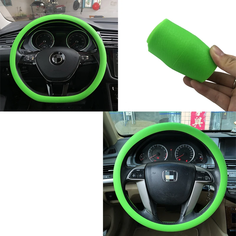 

Car Styling Silicone Steering Wheel Glove Cover Automobiles Accessories For Great Wall Hover H3 H5 H6 H8 M1 M4 M2 C30 C20R C50