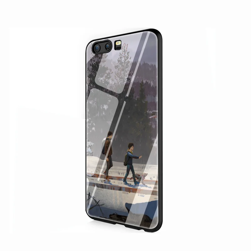 EWAU Life Is stranna закаленное стекло чехол для телефона Huawei Honor 8X9 10 mate 20 Lite 7A Pro Y6 Prime Y9 - Цвет: G1