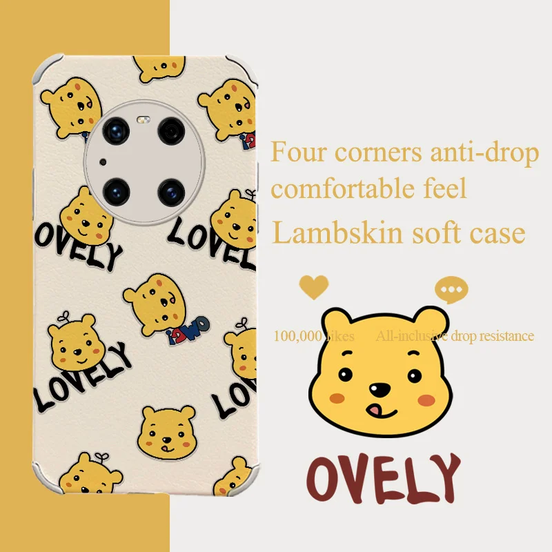 

Greedy Bear Phone Case For Huawei Mate 40 40Pro 40Lite Pro Lite Liquid Silicone Cover