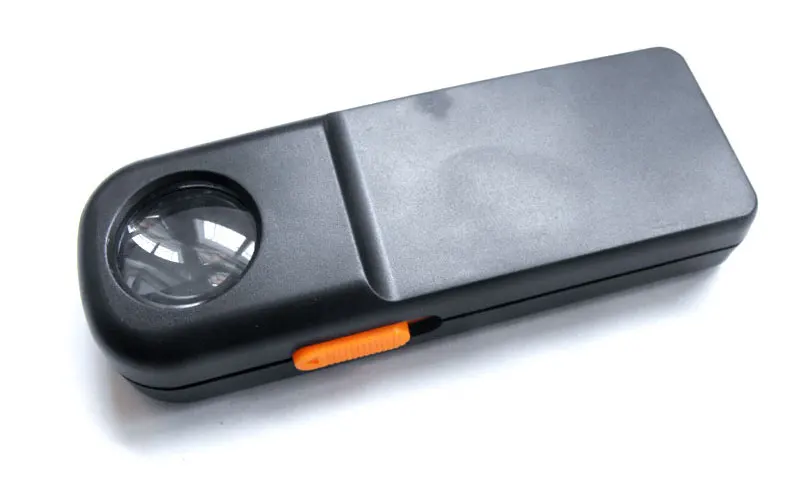 Светодиодное освещение 20X увеличительное стекло для чтения портативная ручная