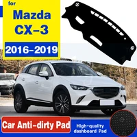 car inner dashboard cover for mazda cx 3 cx3 2016 2017 2018 2019 dashmat pad carpet dash mat sun shade pad car styling