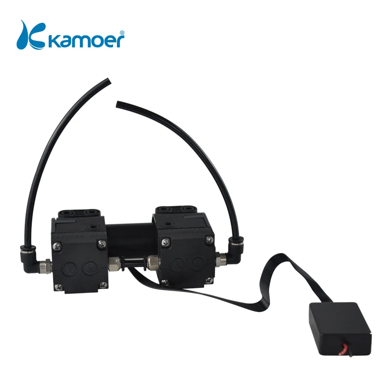 

Kamoer 12V/24V KVP15 mini diaphragm vacuum pump micro air pump brushless motor with double head