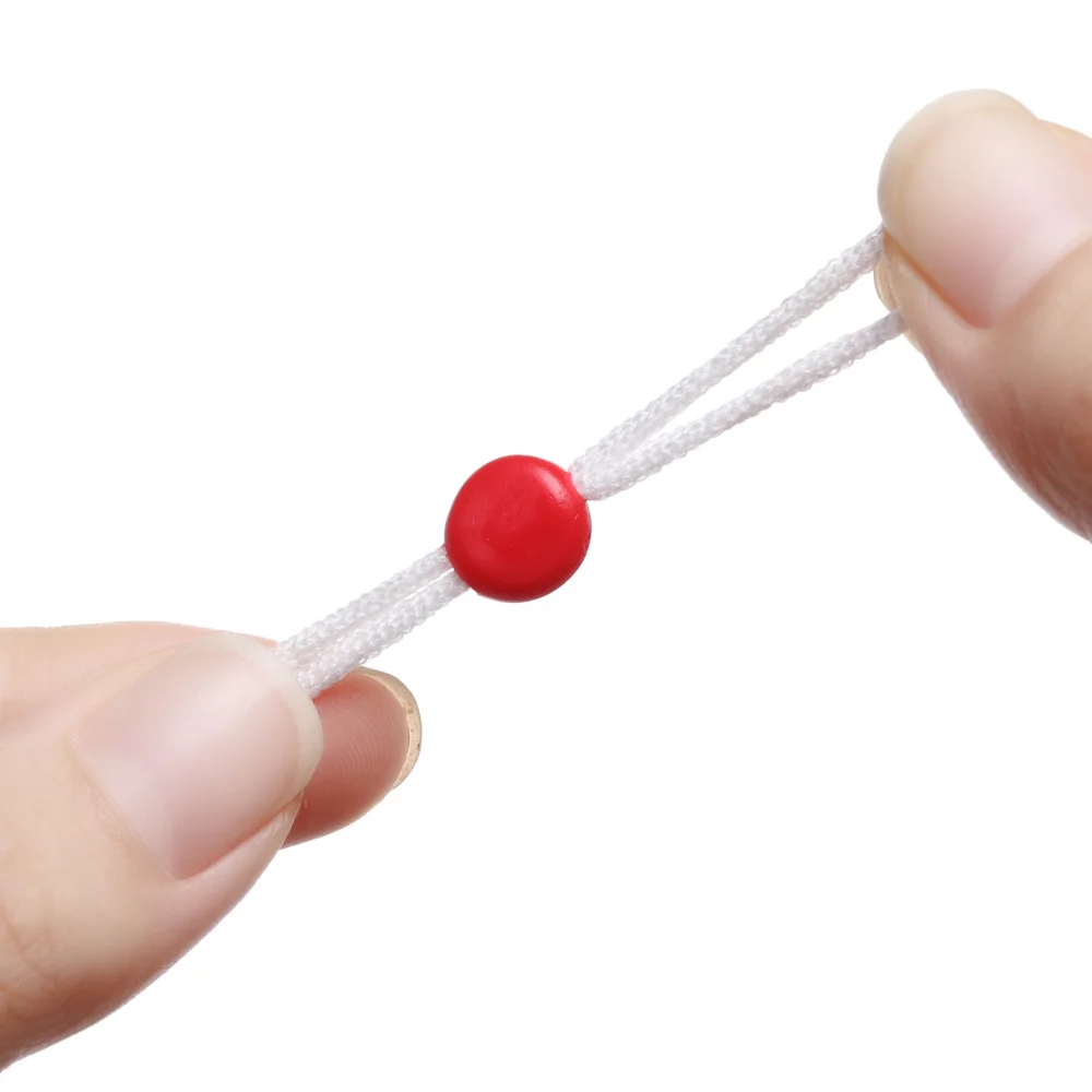 100 шт. нескользящая пластиковая плоская спиральная Пряжка регулируемый с