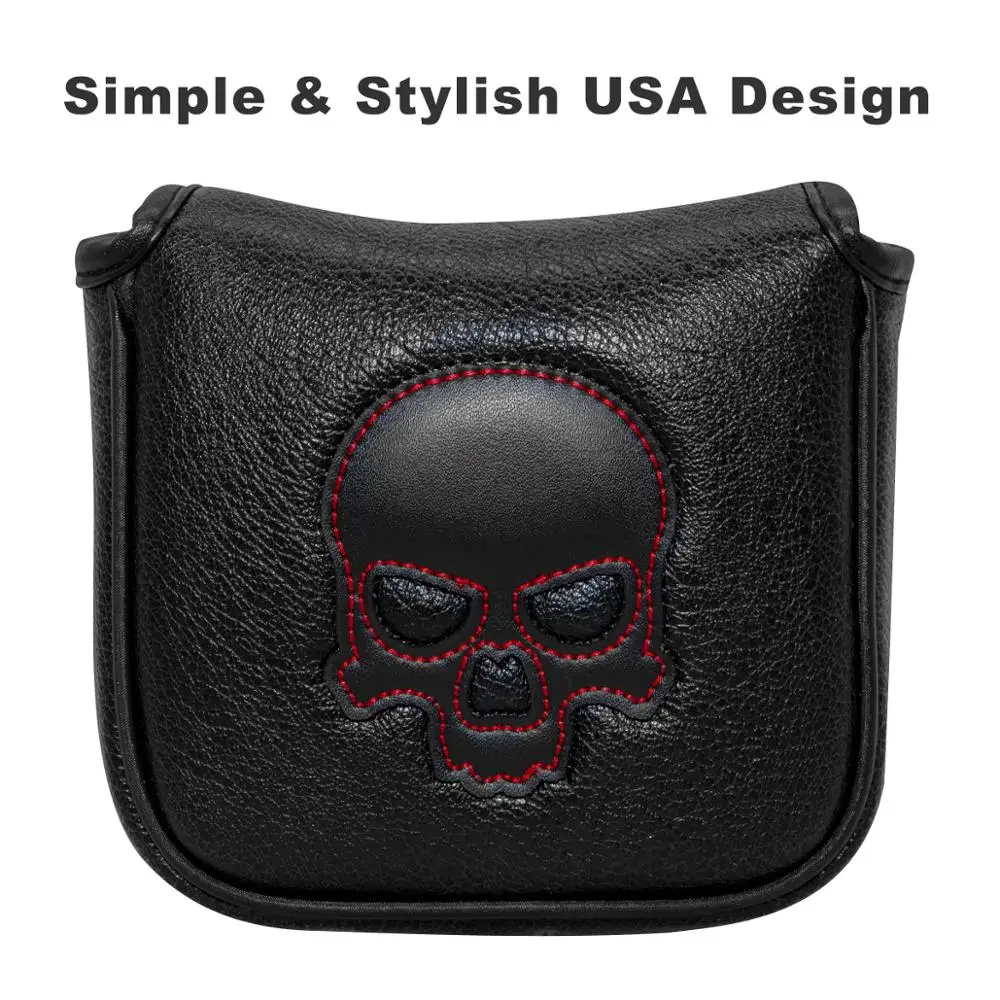 Чехол для клюшки гольфа чехлы клюшек из искусственной кожи с магнитной