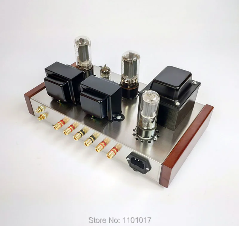 Трубный усилитель JBH 6N1 6P3P HIFI EXQUIS Одноконтурный DIY набор или готовые лампы 6L6