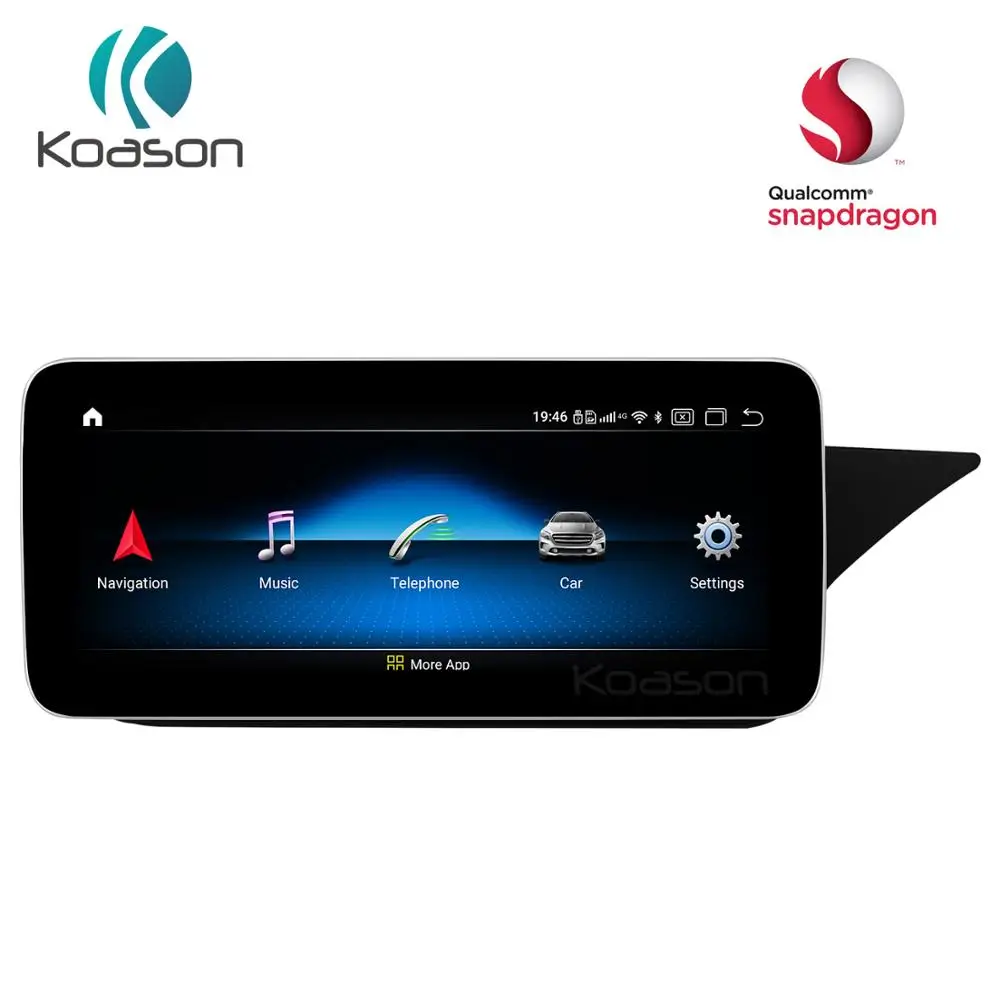 10 25 дюймовый экран Qualcomm Android 0 Автомобильный GPS навигатор мультимедиа для Benz E class