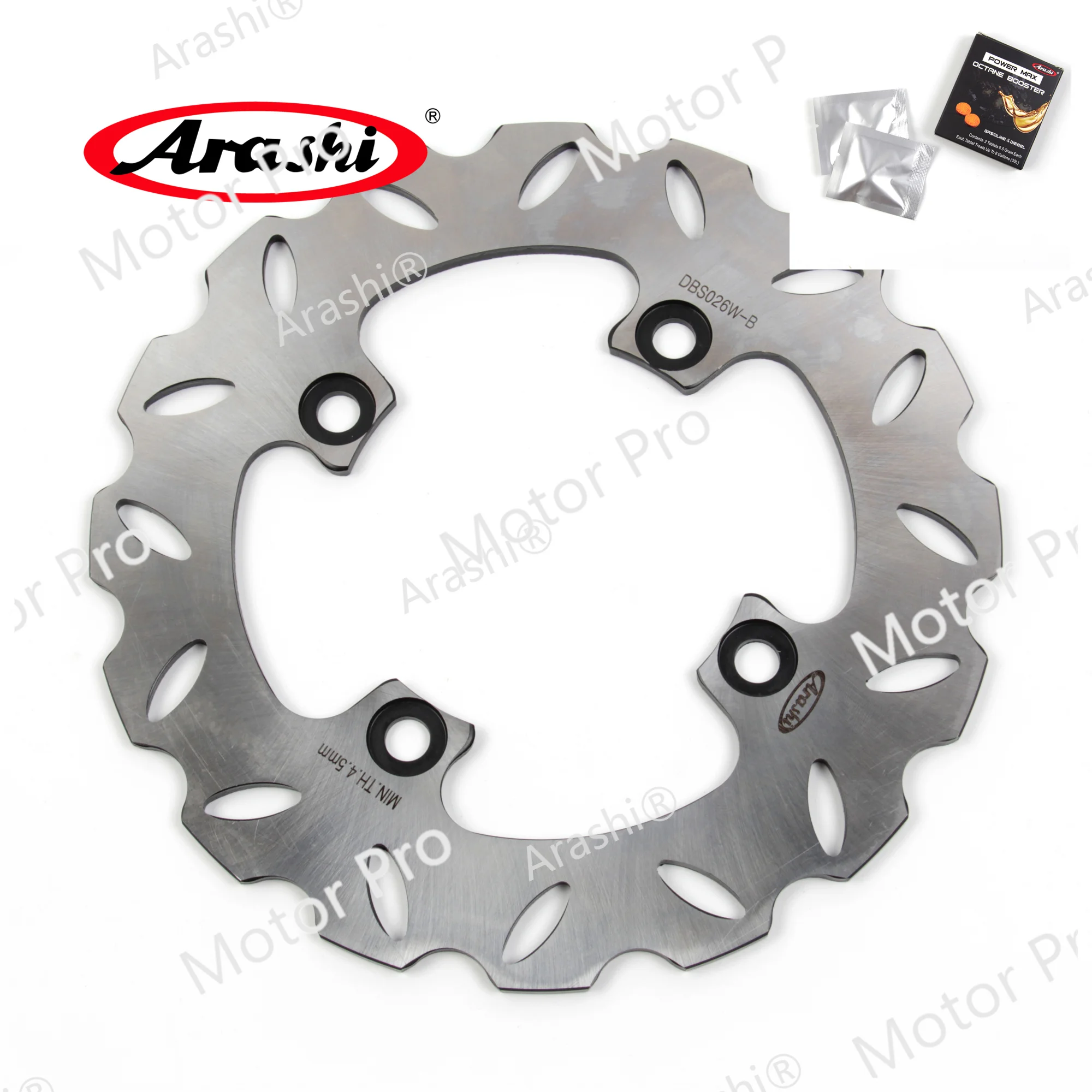 

ARASHI ZX6R NINJA 07-15 CNC Rear Brake Disc Motorcycle Disk Plate Rotor For KAWASAKI ZX-6R ZX 6R 2007 2008 2009 2010 2011 2012