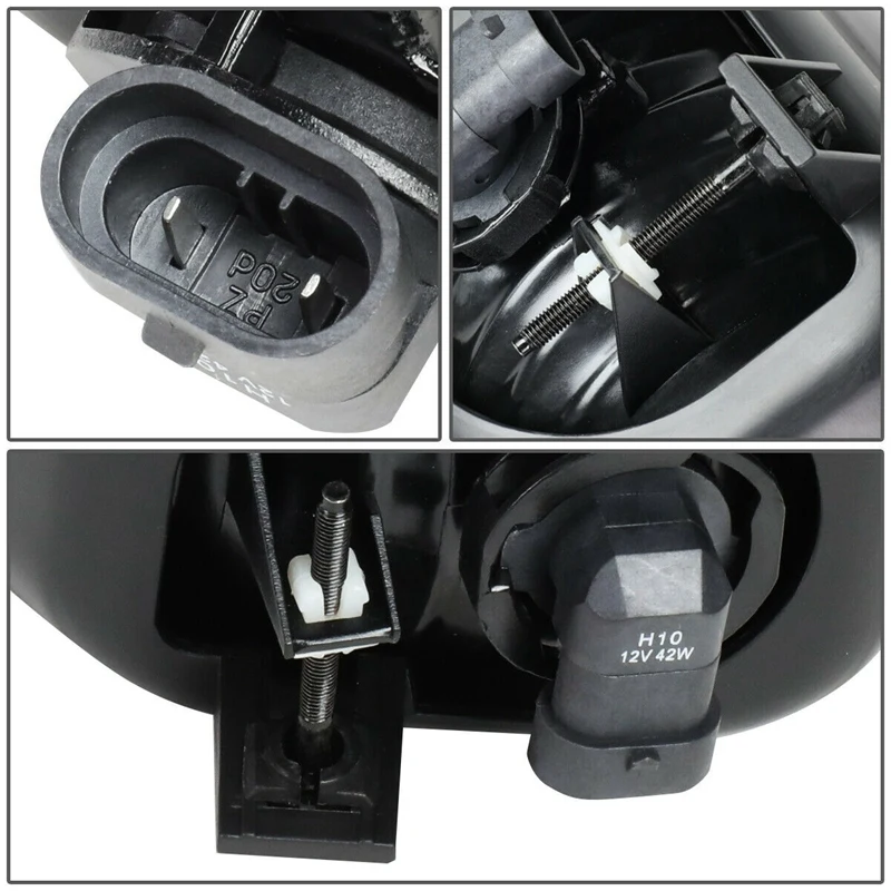 1 Pair Of Front Drive Fog Lights Set for CHEVY SILVERADO Clear 04-07 1500 2500 | Автомобили и мотоциклы