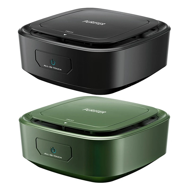 

Car Air Purifier Mini Portable Desktop Office USB Powered Negative Ion Car Purifier Smoke and Dust Removal