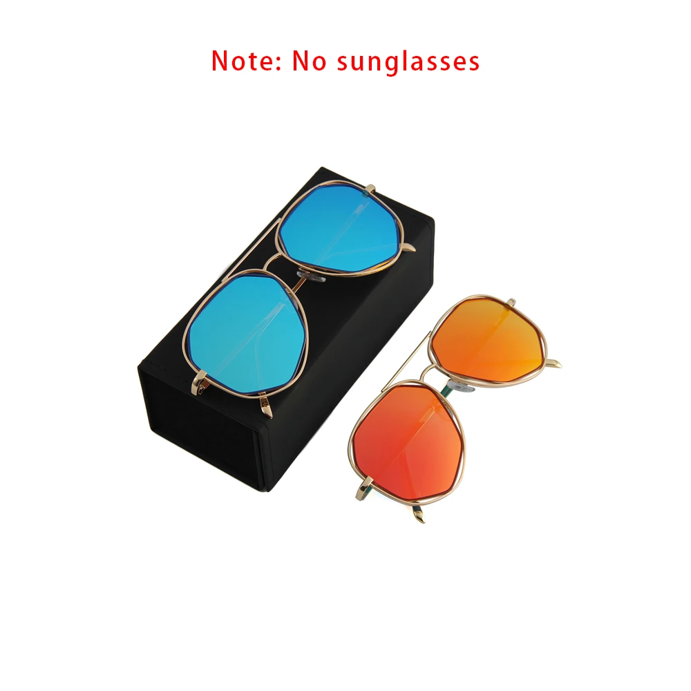

CONCHEN Folding Glasses Eyewear Box Foldable Sunglasses Hard Case Glasses Eyewear Box without any logo