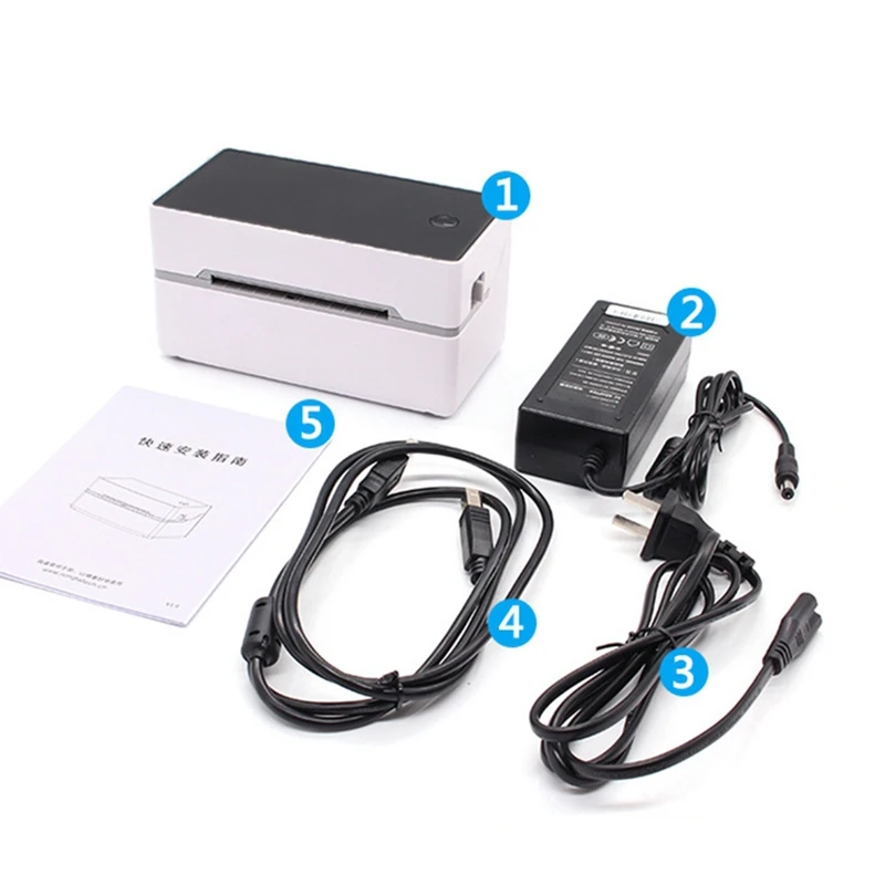 

Label Printer-4inch X 6inch Label Printer-High Speed Printing At 150mm/S PM-246 Thermal Printer