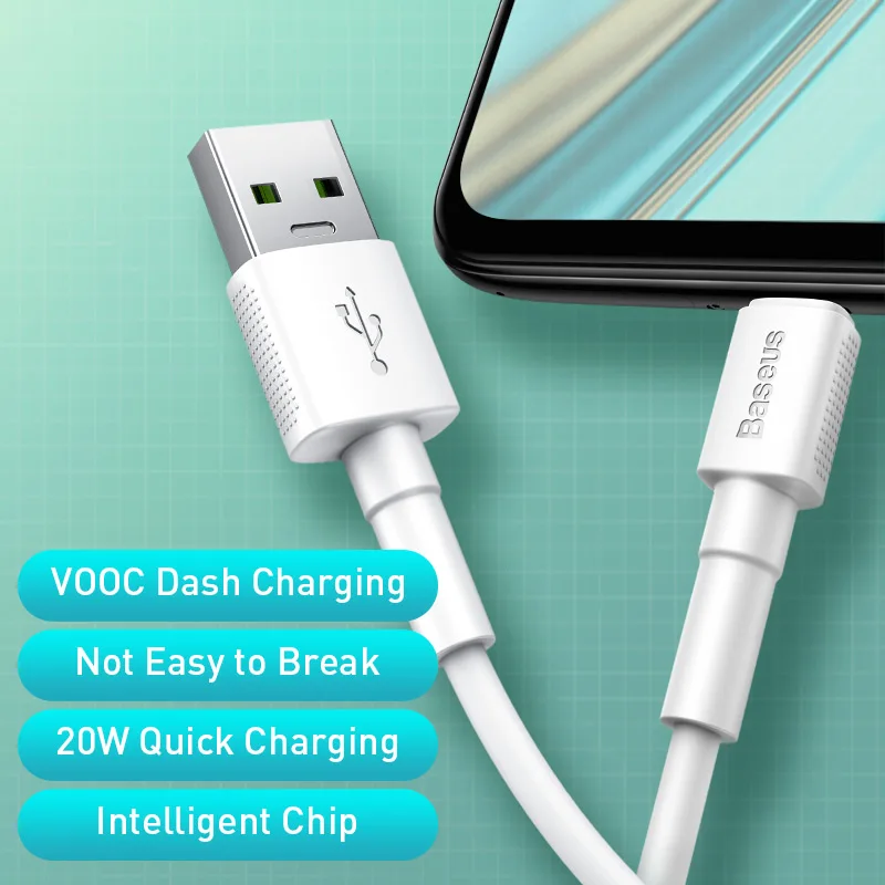 Baseus 4A кабель Micro USB для быстрой зарядки для OPPO поддержка VOOC Быстрая зарядка Micro USB провод для Xiaomi Redmi samsung шнур 2 м кабель