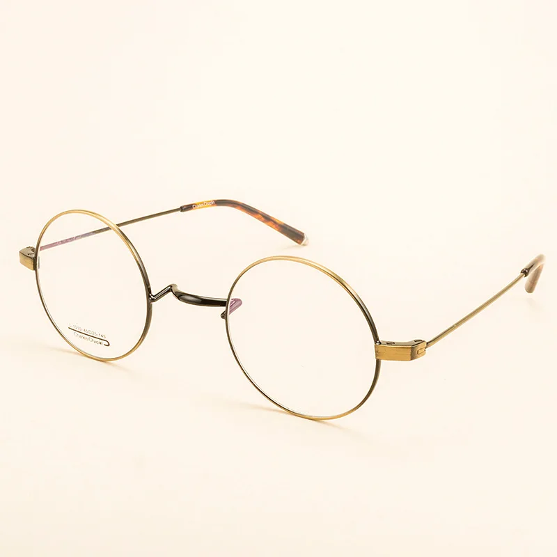 Маленькие круглые очки оправа для мужчин и женщин мужские 45 мм узкие оптических