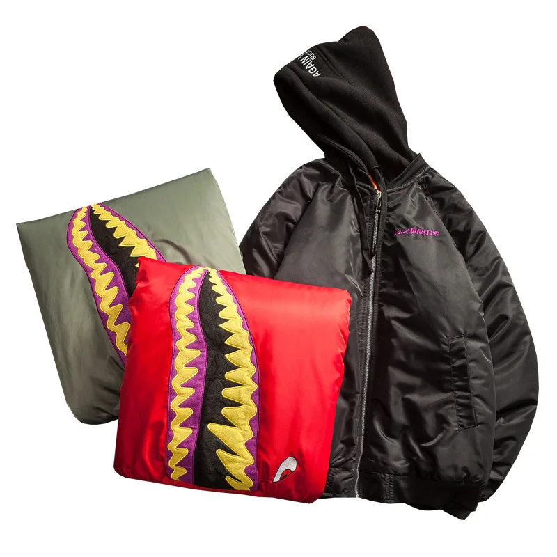 

MA-1 Bomber Jacket Embroidery Men Women Letter Hip Hop Pilot Jacket Couple Motorcycle Jacket Windbreaker Male Autumn 2021