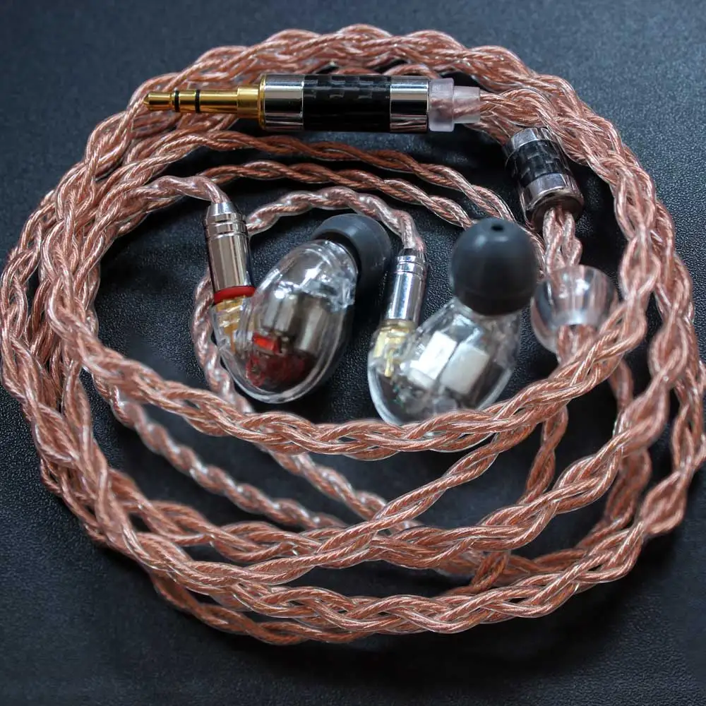 DIY SE846 вкладыши Наушники 5BA уравновешенного якоря 10 водительские предметы Hi-Fi стерео спортивные Шум шумоподавления наушники гарнитура с кабелем