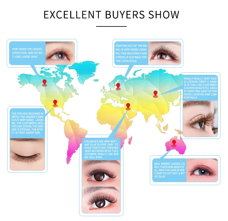Efc beauty матовые плоские накладные ресницы D+ PROFUSION эпатажные локоны мягче эллипс плоские ресницы разделенные кончики ресниц