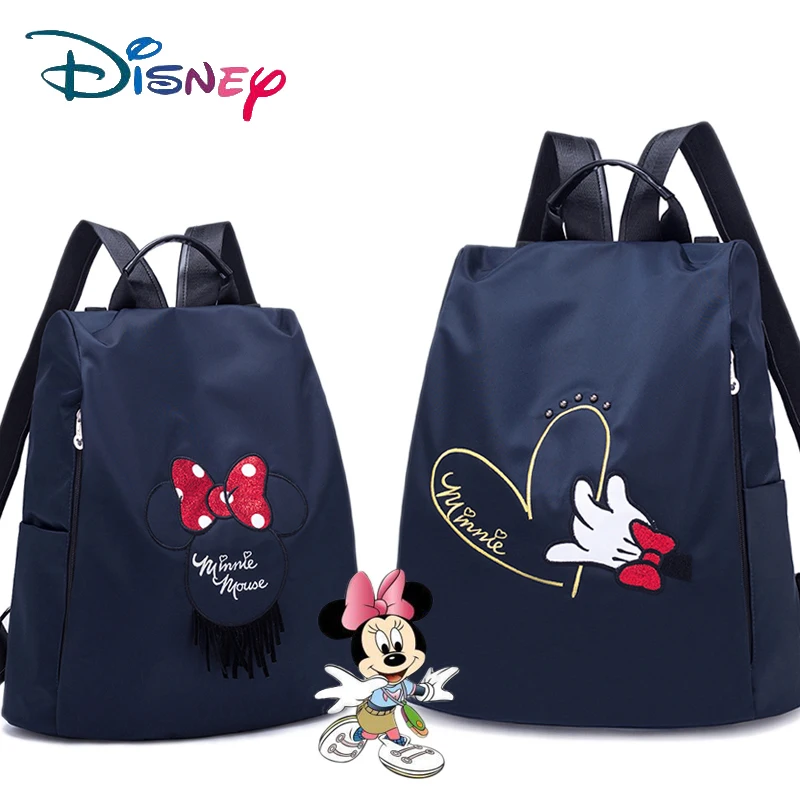 

Дорожный рюкзак для мам Disney, вместительная сумка для детских подгузников на коляску, изоляционные мешки с бантом для ухода за ребенком