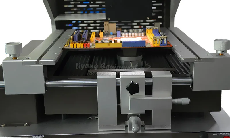 LY G700 самая экономическая 3 зоны горячего воздуха выровняйте BGA паяльная