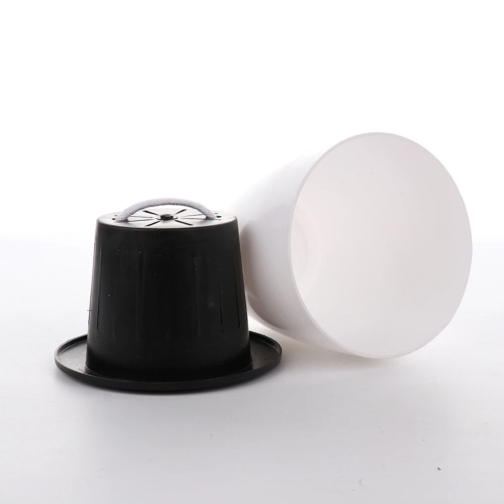 

Flower Pot Automatic Water Absorption Lazy Pot Resin Creative Potted Hydroponic Plastic Round