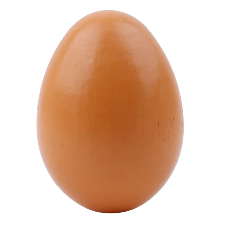 

Wooden Eggs children's Toys Ultra Realistic Simulation Eggs Graffiti Toys DIY Painting Colors Wooden Color