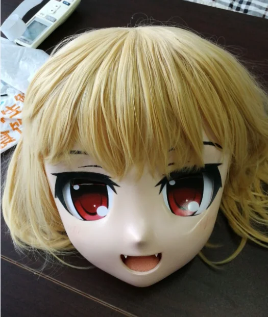 (Rabbit 3) Женский Трансвестит из смолы голова красивой Девочки Кукла Лолита маска