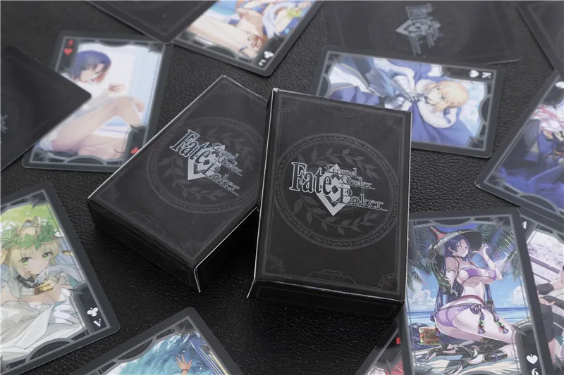 MGF манга FGO игральные карты Fate Grand Order покер развлечения аниме игровые карты