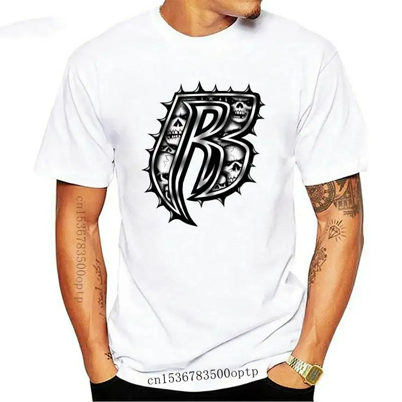 

New 2021 RUFF RYDERS Logo Men's Grey T-Shirt Size S to 3XL