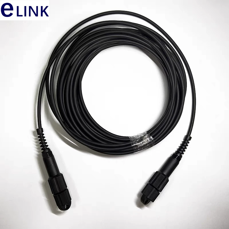 400mtr PDLC 2C Outdoor CPRI Fiber optic Patch cord LC SC FC ST 2 cores SM Singlemode FTTH FTTA jumper ELINK 2 fibers