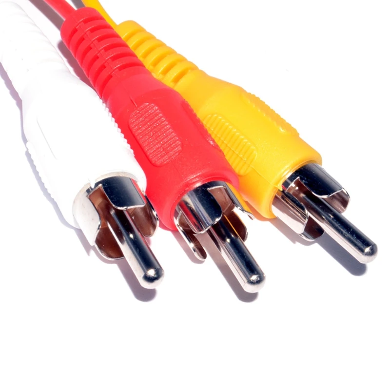 1 8 м AV SCART аудио-видео кабель ТВ-провод для NES RGB штекер совершенно новый RCA видео FC |
