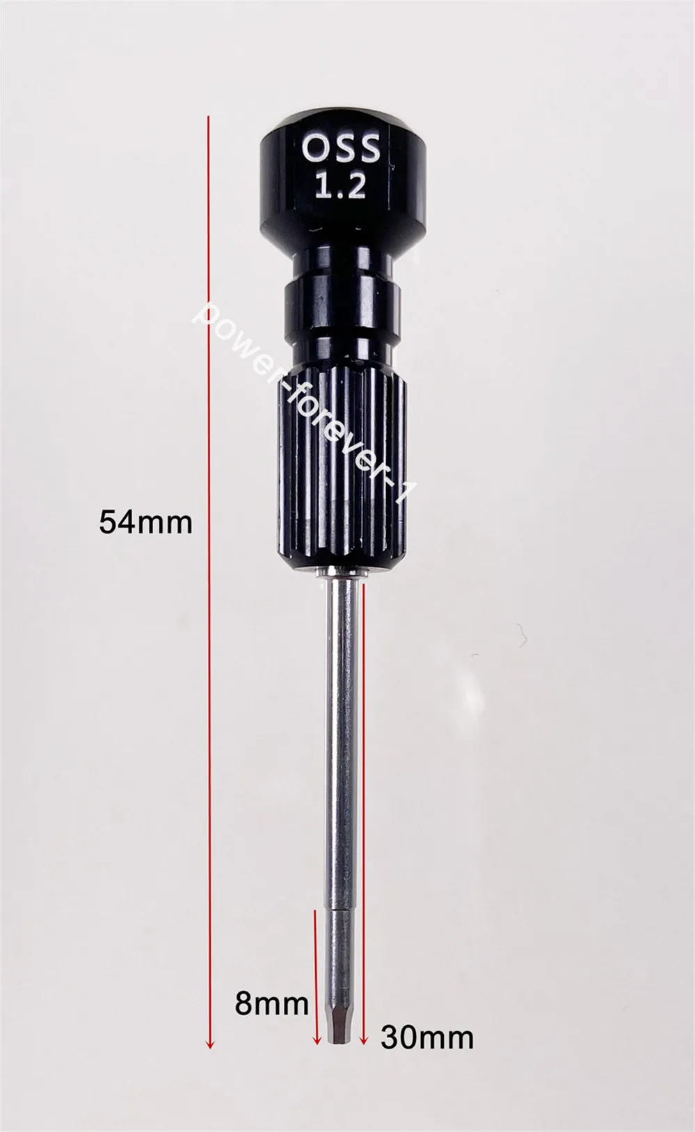 

OSS 1.2Hex Dental Hand Torque Wrench Ratchet Screwdriver Black Driver