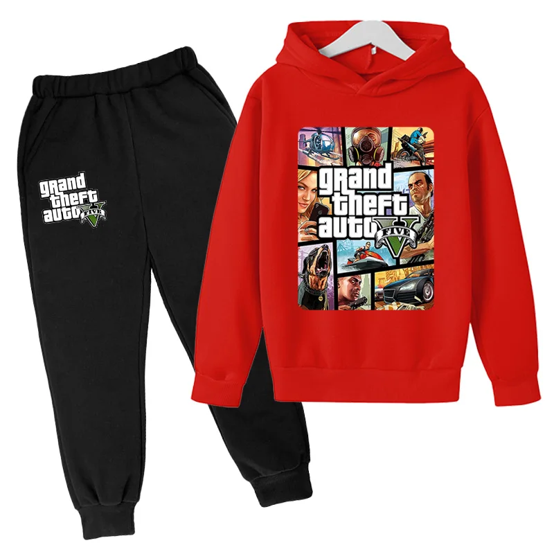 

Grand Theft Auto 3D 2021 fun GTA5 необычная куртка с капюшоном с длинным рукавом уличный стиль толстовка высокое качество для мальчиков и девочек Универс...