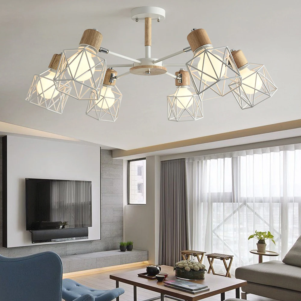 

Винтажные люстры, деревянные регулируемые светильники для гостиной, спальни, кухни, домашний декор, осветительные приборы