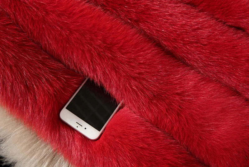 New Women's Faux Fur Vest Long Warm Hooded Imitation Fox Female Fashion Wild Sleeveless Waistcoats Plus Size S/4XL D537 | Женская