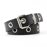 ke meiqi ladies belt fashion trend ring decoration belt chain eye ring full body hole luxury designer belt ladies fashion belt