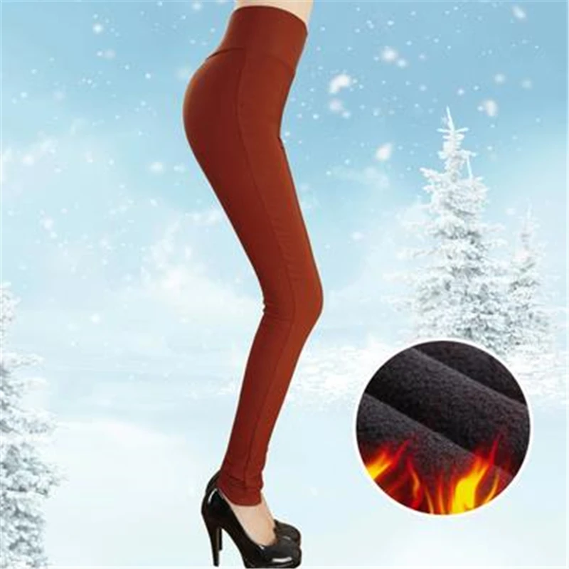 

Женские бархатные леггинсы с высокой талией, утепленные повседневные брюки-карандаш, модель G517 056 # большого размера на осень и зиму